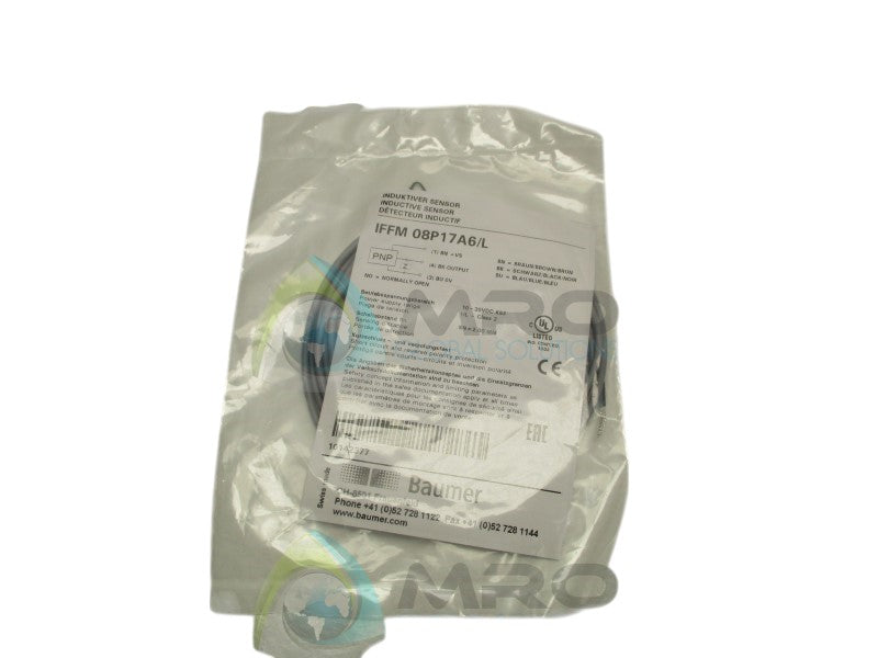 BAUMER ELECTRIC IFFM08P17A6/L INDUCTIVE SENSOR  NSMP