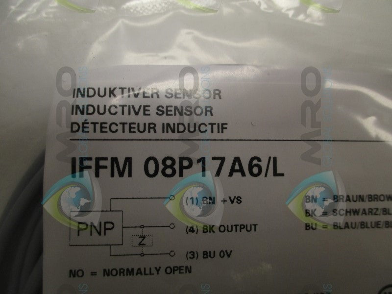 BAUMER ELECTRIC IFFM08P17A6/L INDUCTIVE SENSOR  NSMP