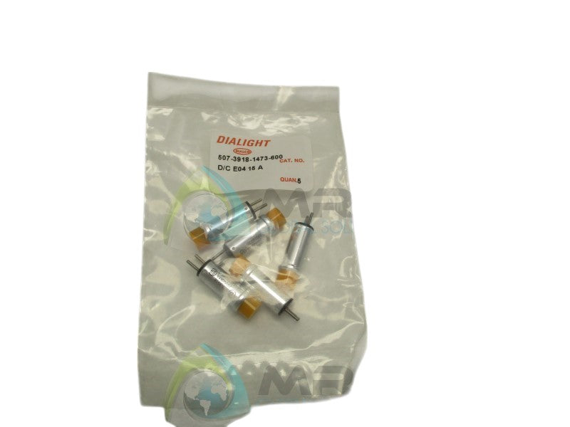 DIALIGHT 507-3918-1473-600 AMBER INDICATOR (PKG. OF 5)  NSMP