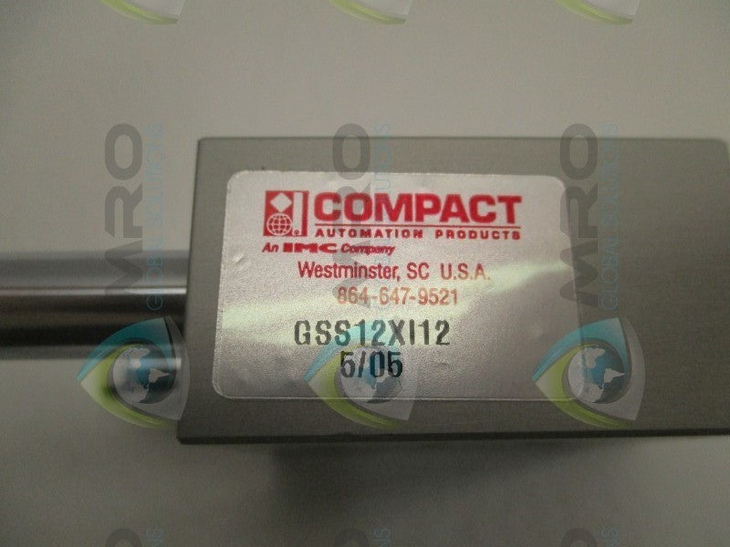 COMPACT GSS12XI12 GUIDE SLIDE CYLINDER  NSNP