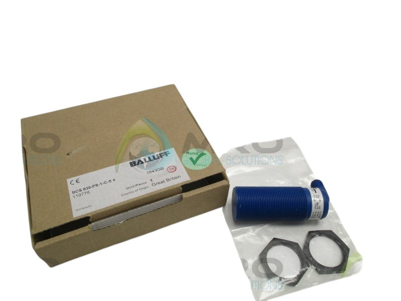 BALLUFF BCS030-PS-1-C-S-4 CAPACITIVE PROXIMITY SWITCH  NSMP