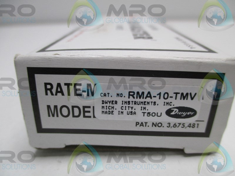 DWYER RMA-10-TMV FLOW METER 20-200/SCFH AIR  NSMP