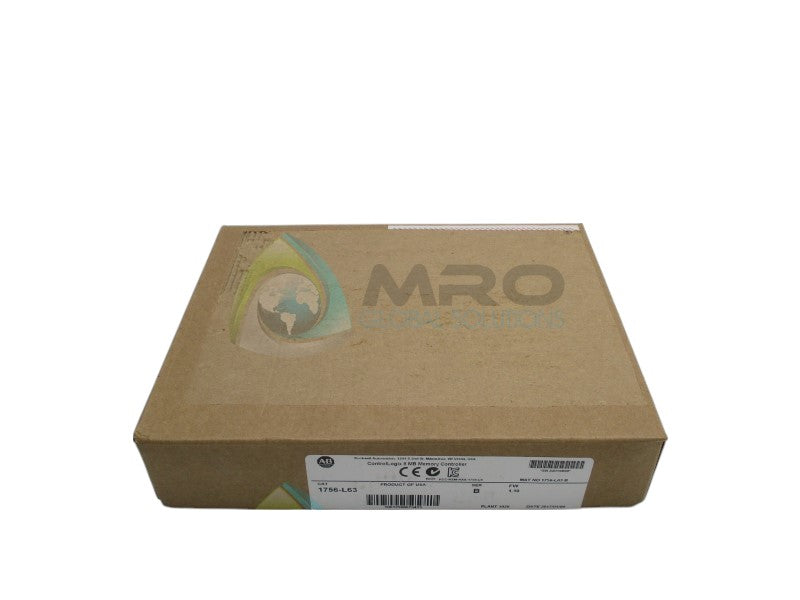 INDUSTRIAL SPARE PART CONTROLLOGIX 1756-L63 SER. A F/W 1.10  NSFS