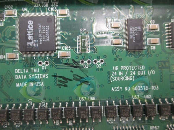 DELTA TAU 603575-103 DIGITAL I/O BOARD  UNMP
