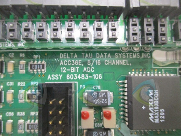 DELTA TAU 603483-106 8/16 CHANNEL 12-BIT ADC BOARD  UNMP