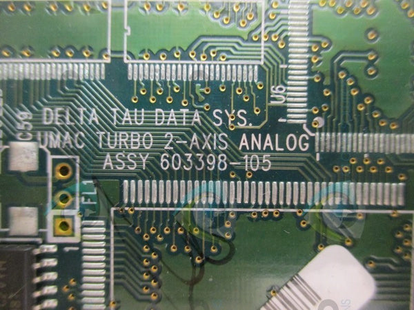 DELTA TAU 603398-105 UMAC TURBO 2-AXIS ANALOG BOARD