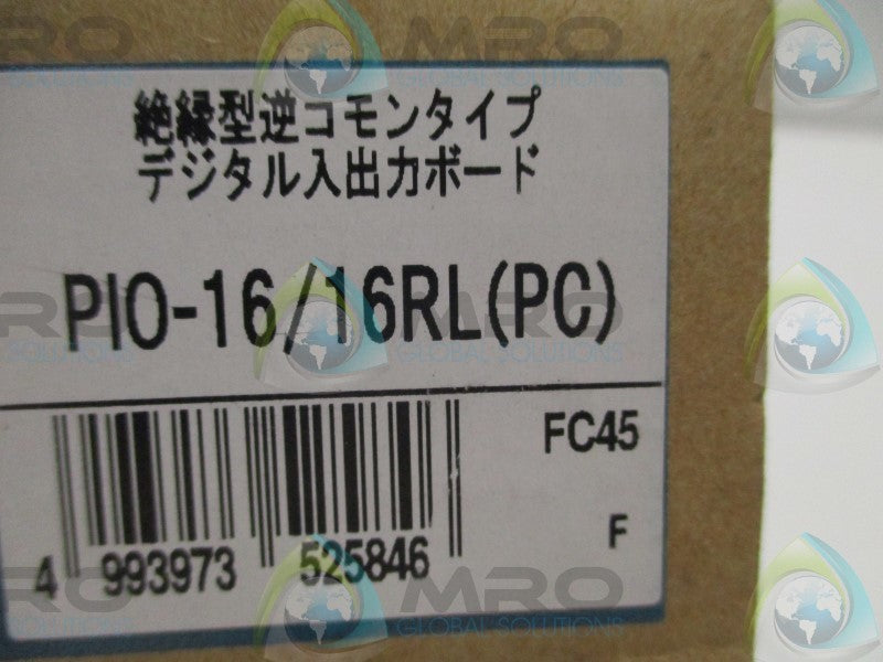 CONTEC PI0-16/16RL(PC) 7039 BOARD ASSEMBLY  NSMP