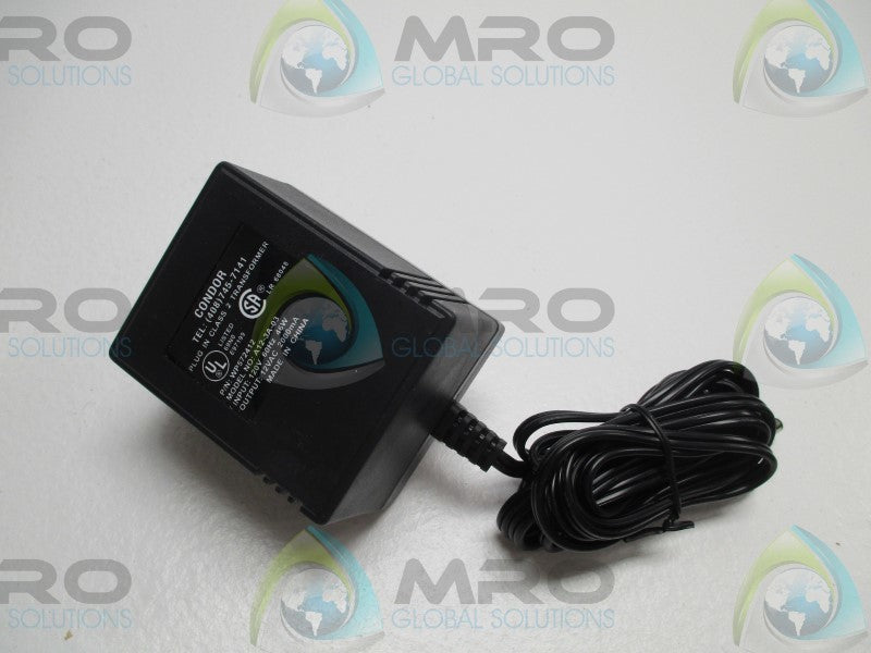 CONDOR WP572412 A12-3A-03 AC POWER ADAPTER  NSMP