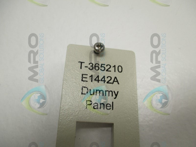 HEWLETT PACKARD T-365210 E1442A DUMMY PANEL FRONT FACE PANEL  NSNP