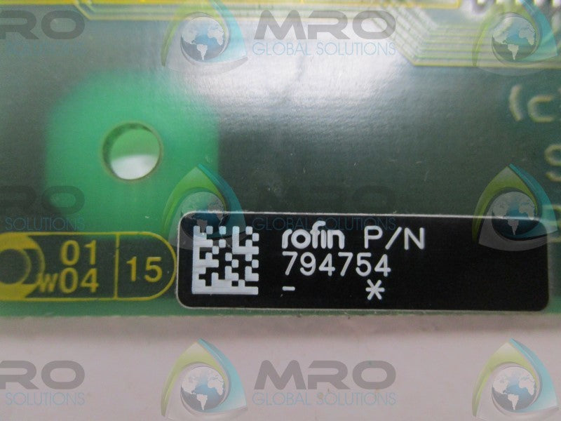 ROFIN 794754 BOARD ASSEMBLY  NSNP