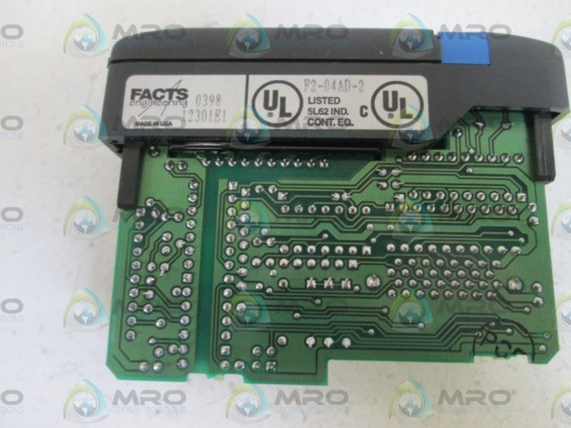 FACTS INPUT MODULE F2-04AD-2  NSNP