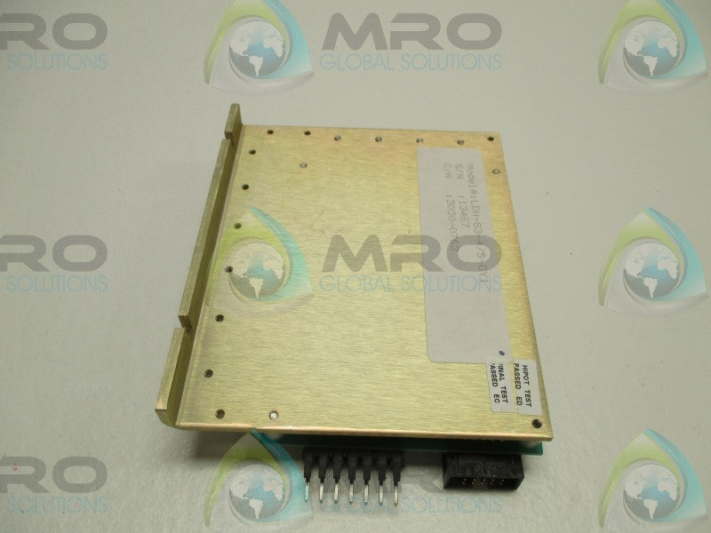 WESTERN SERVO DESIGN LDH-S3-4/5-CY1 MOTOR DRIVE AMPLIFIER  NSNP