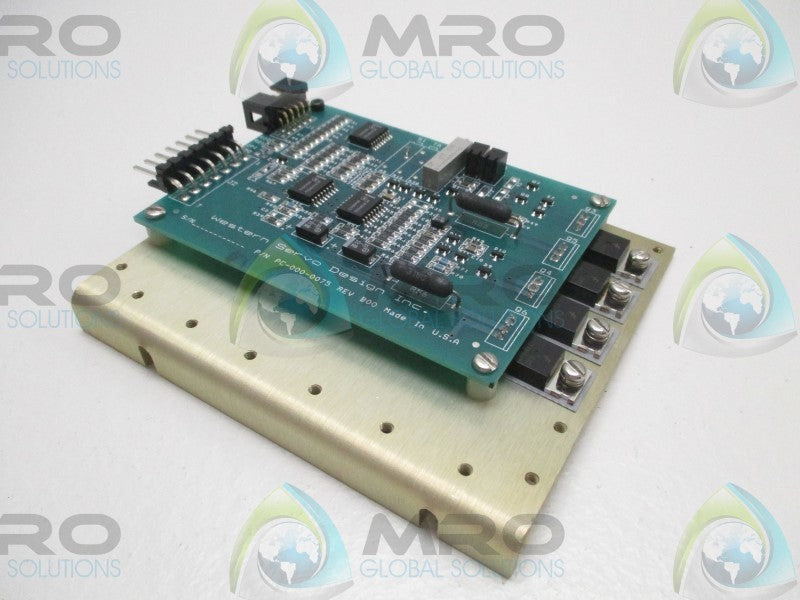 WESTERN SERVO DESIGN LDH-S3-4/5-CY1 MOTOR DRIVE AMPLIFIER  NSNP