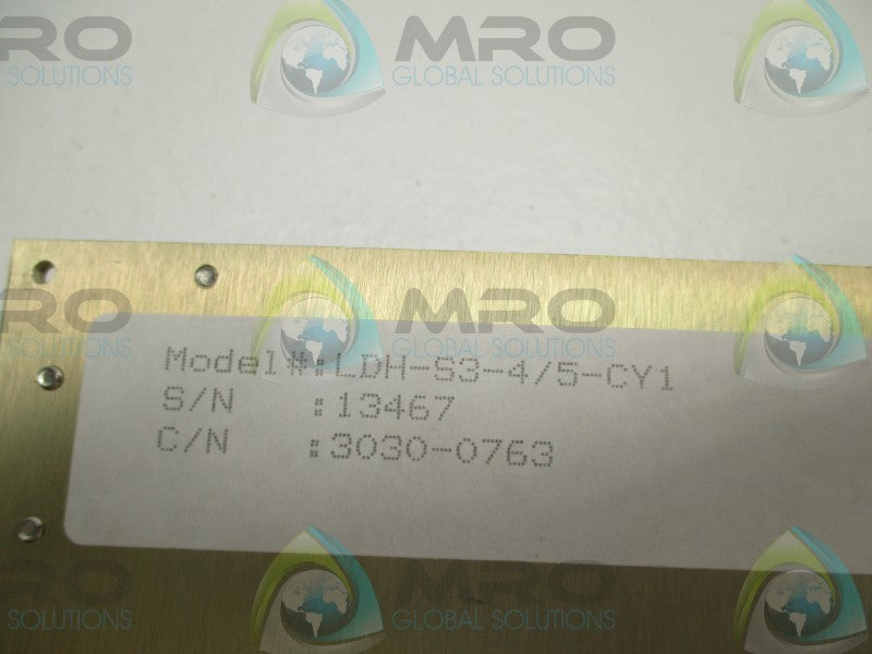 WESTERN SERVO DESIGN LDH-S3-4/5-CY1 MOTOR DRIVE AMPLIFIER  NSNP