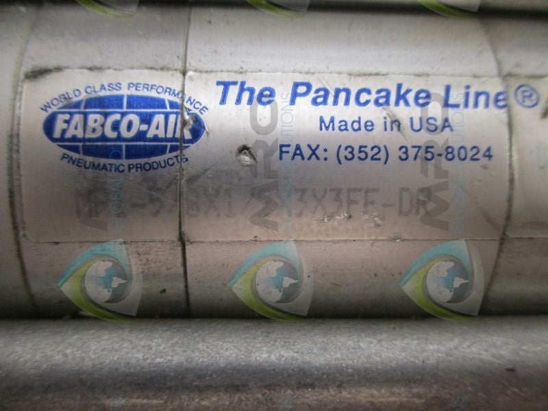 FABCO-AIR MP1-5/8X1/2X3X3FF-DR PNEUMATIC CYLINDER (REPAIRED)  UNMP