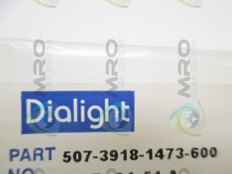 DIALIGHT 507-3918-1473-600 AMBER LAMP INDICATOR  NSNP