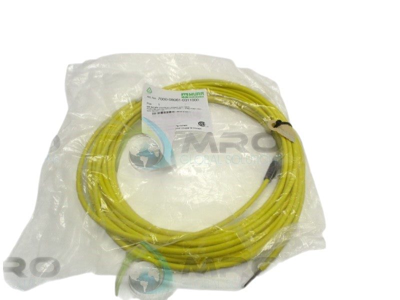 MURR ELEKTRONIK 7000-08061-0311000 FEMALE CONNECTR CABLE  NSMP