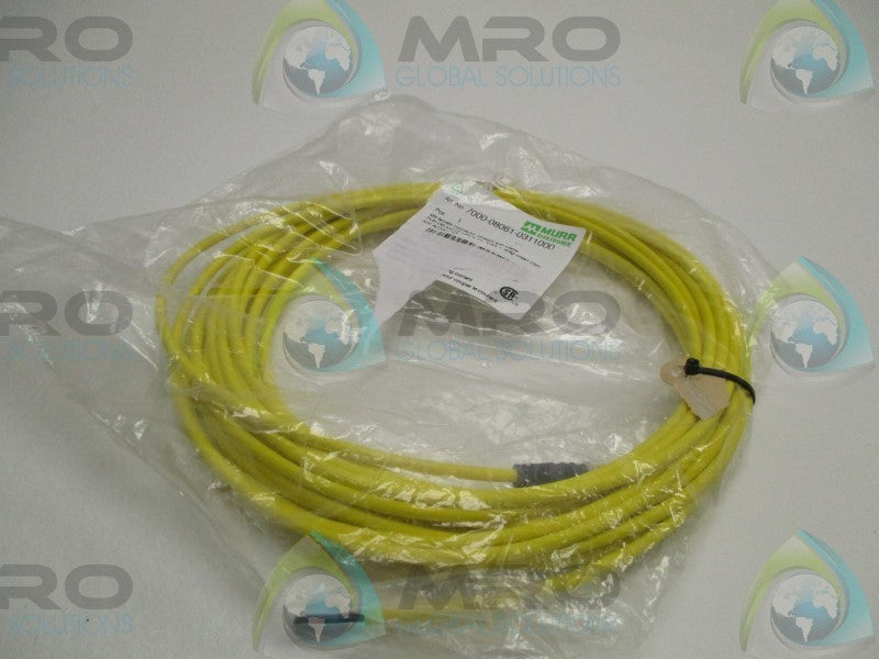 MURR ELEKTRONIK 7000-08061-0311000 FEMALE CONNECTR CABLE  NSMP