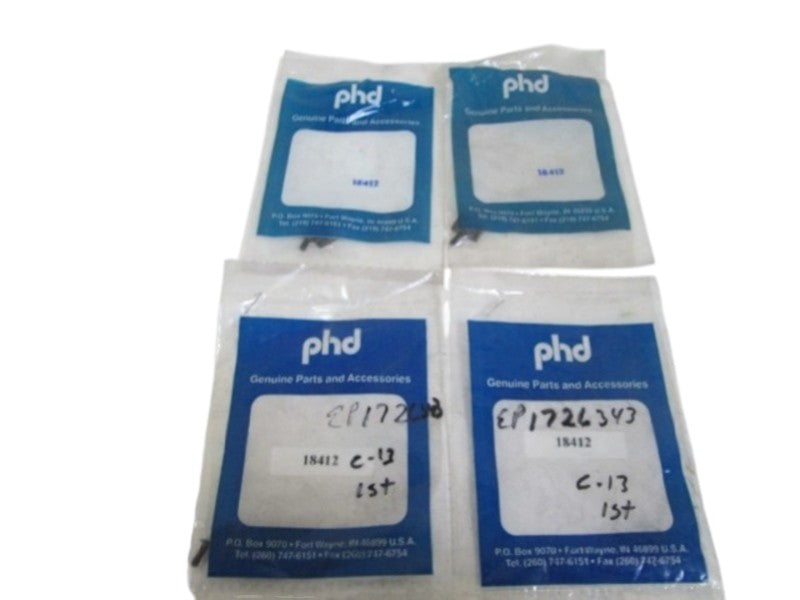 LOT OF 4 PHD STRAIN RELIEF KIT 18412 NSMP