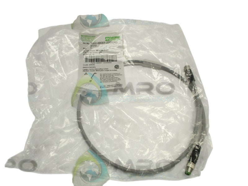 MURR ELEKTRONIK 7000-88001-2200060 MALE/FEMALE CORDSET  NSMP