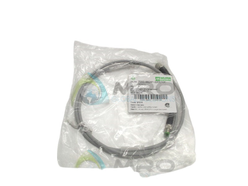 MURR ELEKTRONIK 7000-88241-2200100 MALE/FEMALE CORDSET  NSMP