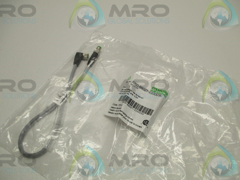 MURR ELEKTRONIK 7000-88021-2200030 MALE/FEMALE CORDSET  NSMP