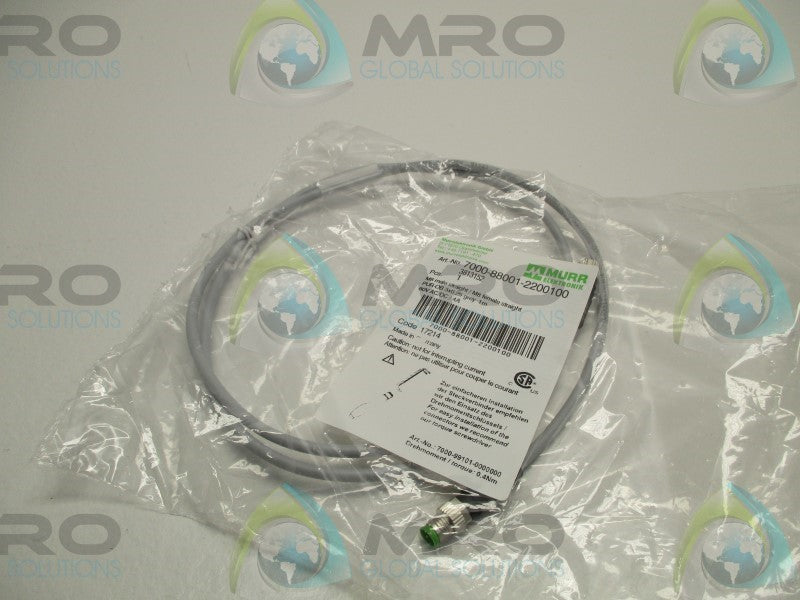 MURR ELEKTRONIK 7000-88001-2200100 MALE/FEMALE CORDSET  NSMP
