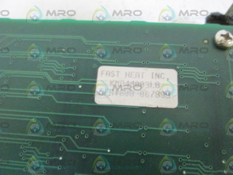 FAST HEAT INC, CARD KM044003LB  UNMP