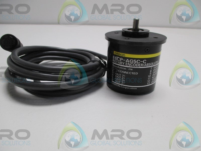 OMRON E6CP-AG5C-C ROTARY ENCODER ABSOLUTE (MISSING ACCESSORIES)  NSNP