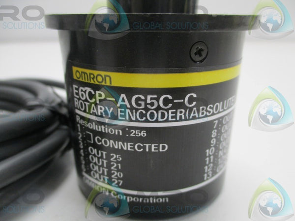 OMRON E6CP-AG5C-C ROTARY ENCODER ABSOLUTE (MISSING ACCESSORIES)  NSNP