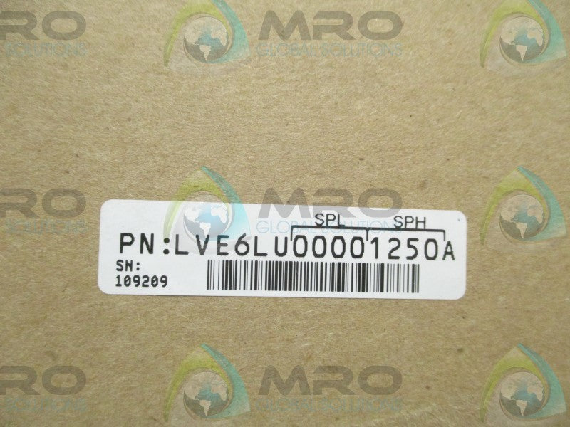 WATLOW LVE6LU00001250A TEMPERATURE CONTROLLER  NSMP