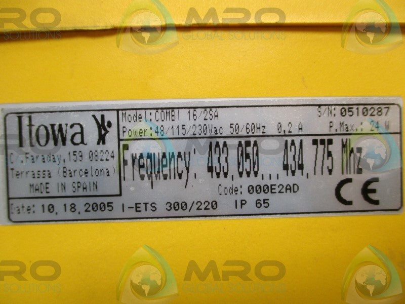 ITOWA COMBI16/2SA MULTIFREQUENCY-SYNTHESIZED REMOTE CONTROL  UNMP