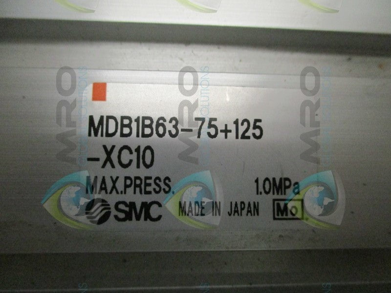 SMC MDB1B63-75+125-XC10 PNEUMATIC CYLINDER  NSNP