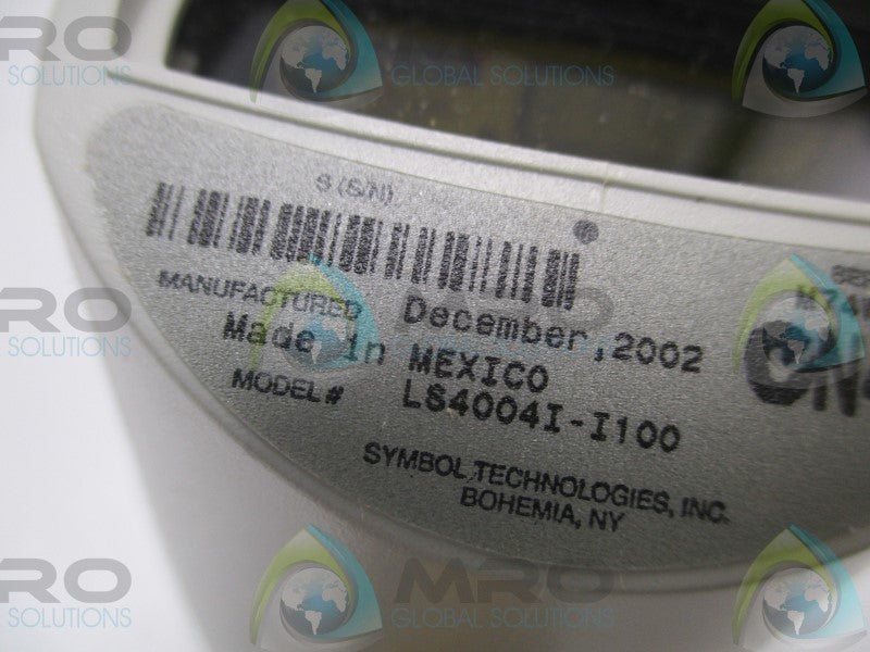SYMBOL LS4004I-I100 HANDHELD BARCODE SCANNER  NSMP