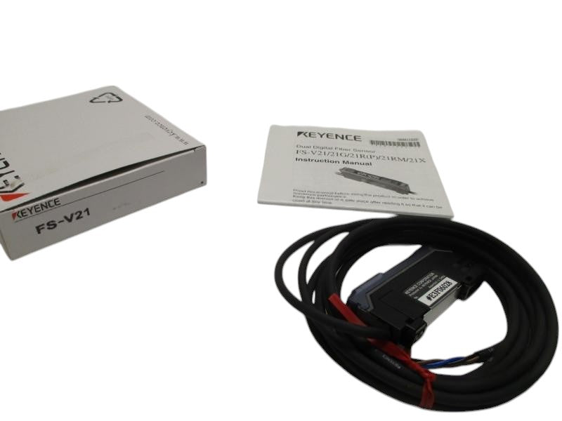 KEYENCE FS-V21 DUAL DIGITAL FIBER SENSOR  NSMP