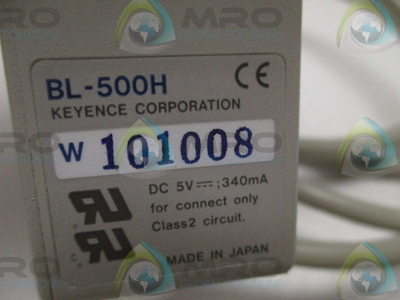 KEYENCE BL-500H LASER BARCODE READER  NSMP