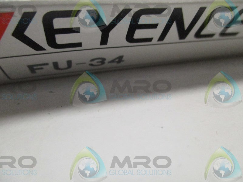 KEYENCE FU-34 FIBER OPTIC SENSOR  NSMP