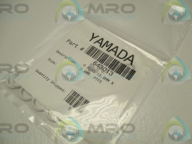 YAMADA 643013 O-RING (PKG. OF 8)  NSMP