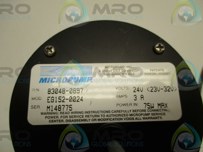 MICROPUMP 83048-0897 EG152-0024 GEAR PUMP  UNMP