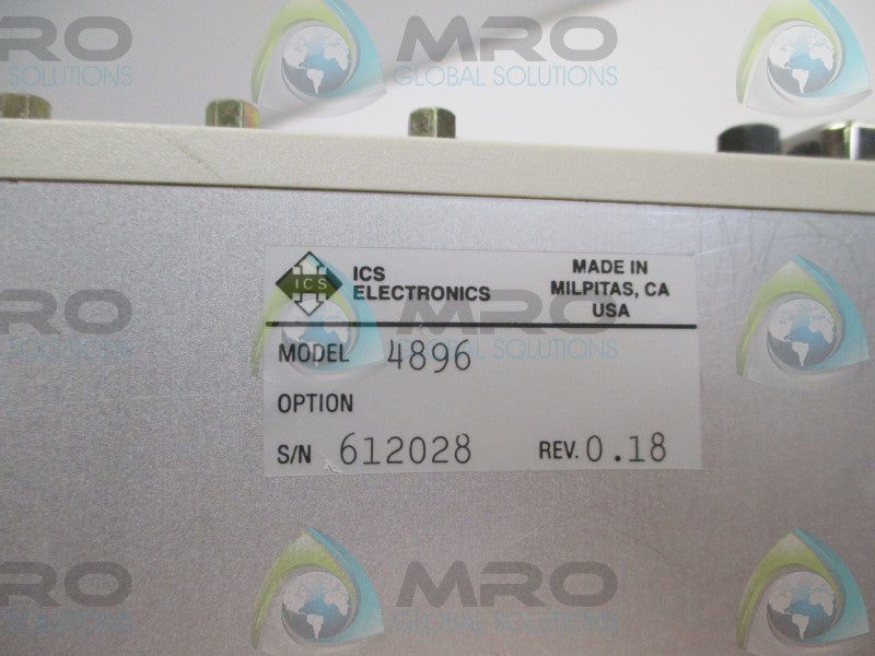 ICS ELECTRONICS 4896 QUAD SERIAL INTERFACE  UNMP