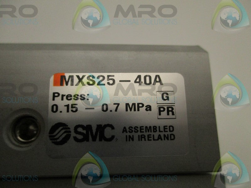 SMC MXS25-40A CYLINDER AIR SLIDE TABLE  NSNP