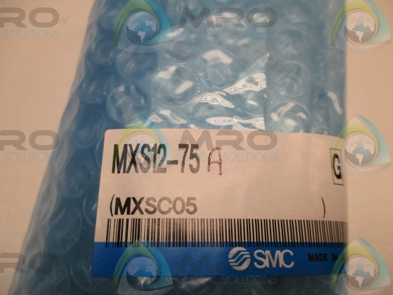 SMC MXS12-75A LINEAR CYLINDER SLIDE TABLE  NSMP