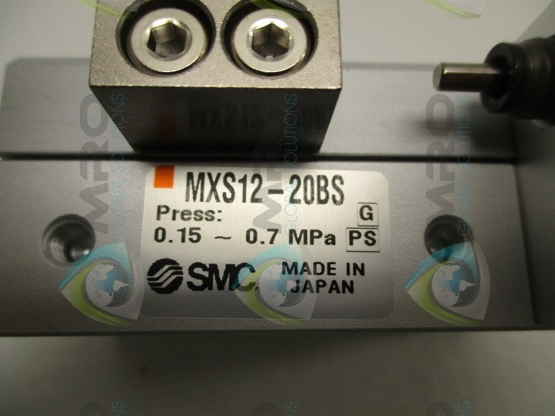 SMC MXS12-20BS CYLINDER AIR SLIDE TABLE  NSNP