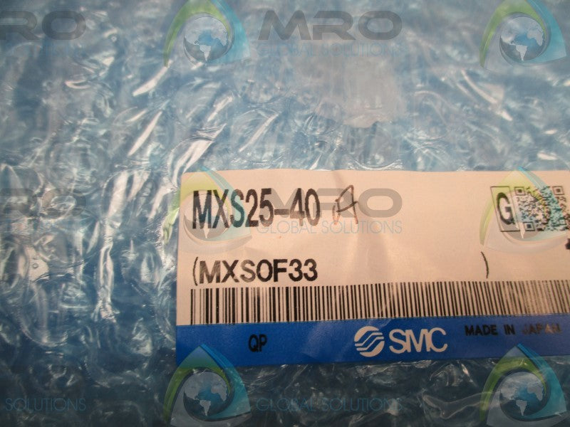 SMC MXS25-40A CYLINDER AIR SLIDE TABLE  NSMP