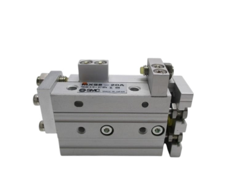 SMC MXS8-20A PNEUMATIC AIR CYLINDER SLIDE  NSNP