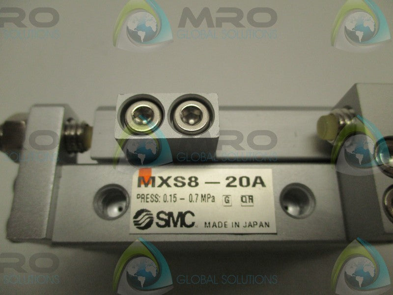SMC MXS8-20A PNEUMATIC AIR CYLINDER SLIDE  NSNP