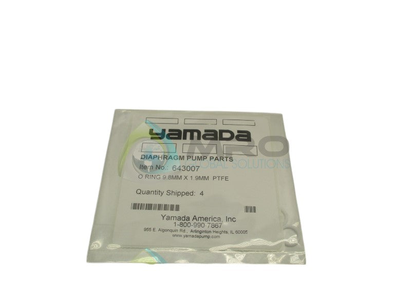 YAMADA 643007 O-RING (PKG. OF 4)  NSMP