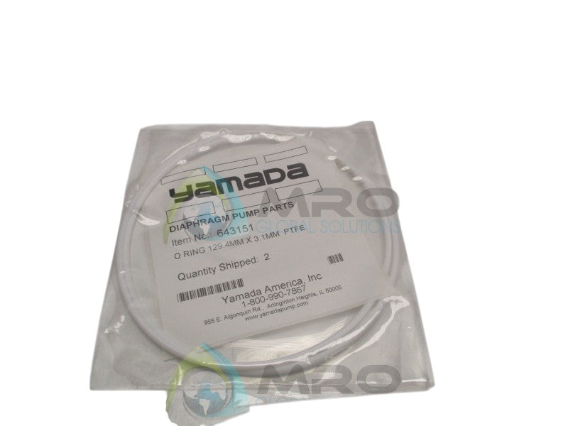 YAMADA 643151 O-RING (PKG. OF 2)  NSMP