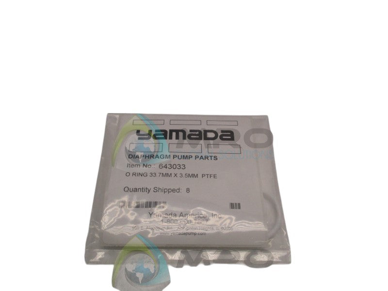 YAMADA 643033 O-RING (PKG. OF 8)  NSMP