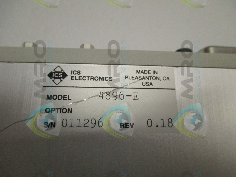 ICS ELECTRONICS 4896-E QUAD SERIAL INTERFACE  UNMP